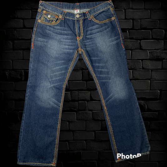 Y2K True Religion Bobby Super T Jeans - Size 42 x 34