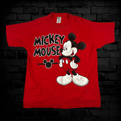 Vintage Mikey Mouse Tee - Size XL