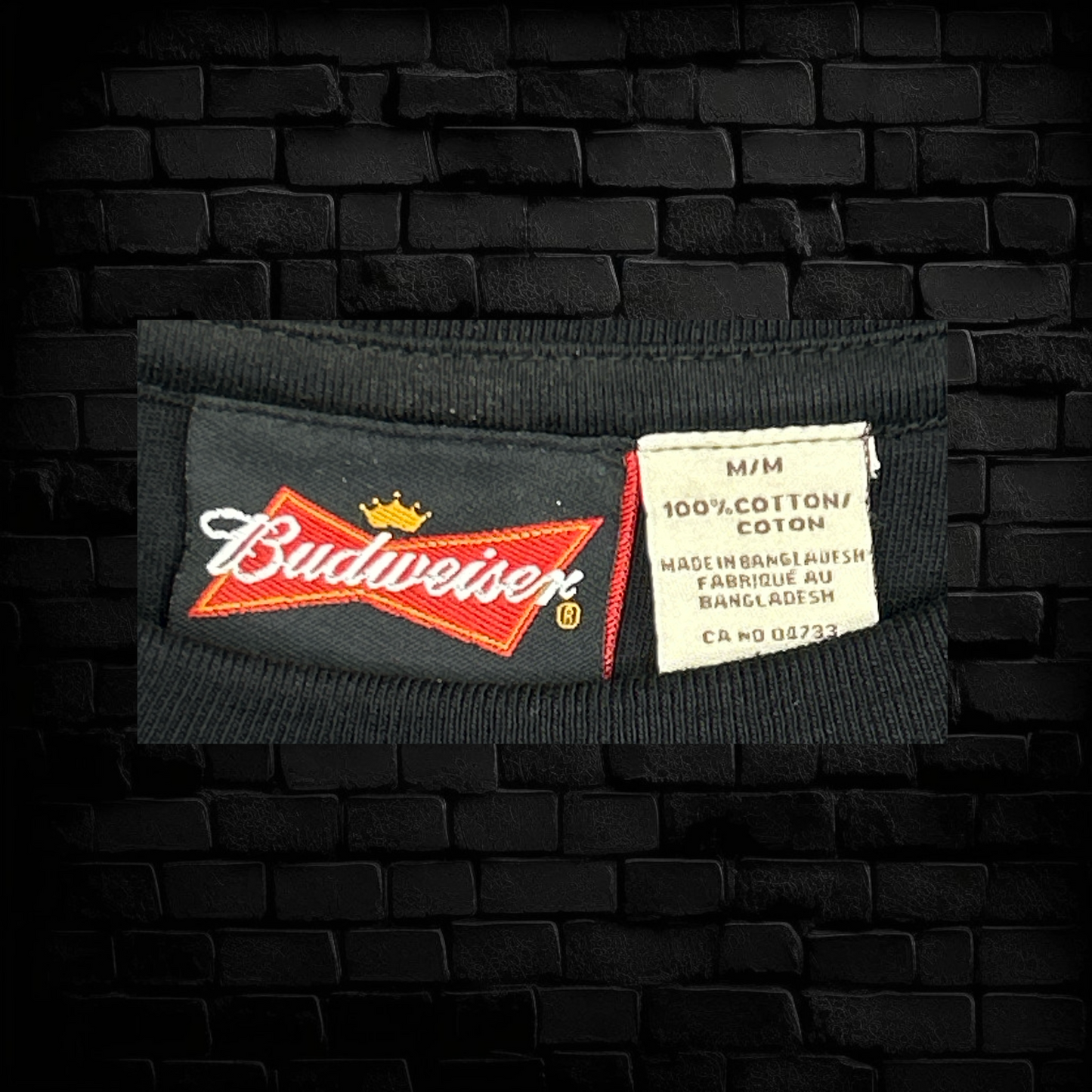 Vintage Budweiser Tee - Size M