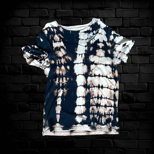 T-shirt parasuco tie-dye blanchi vintage - Taille L 