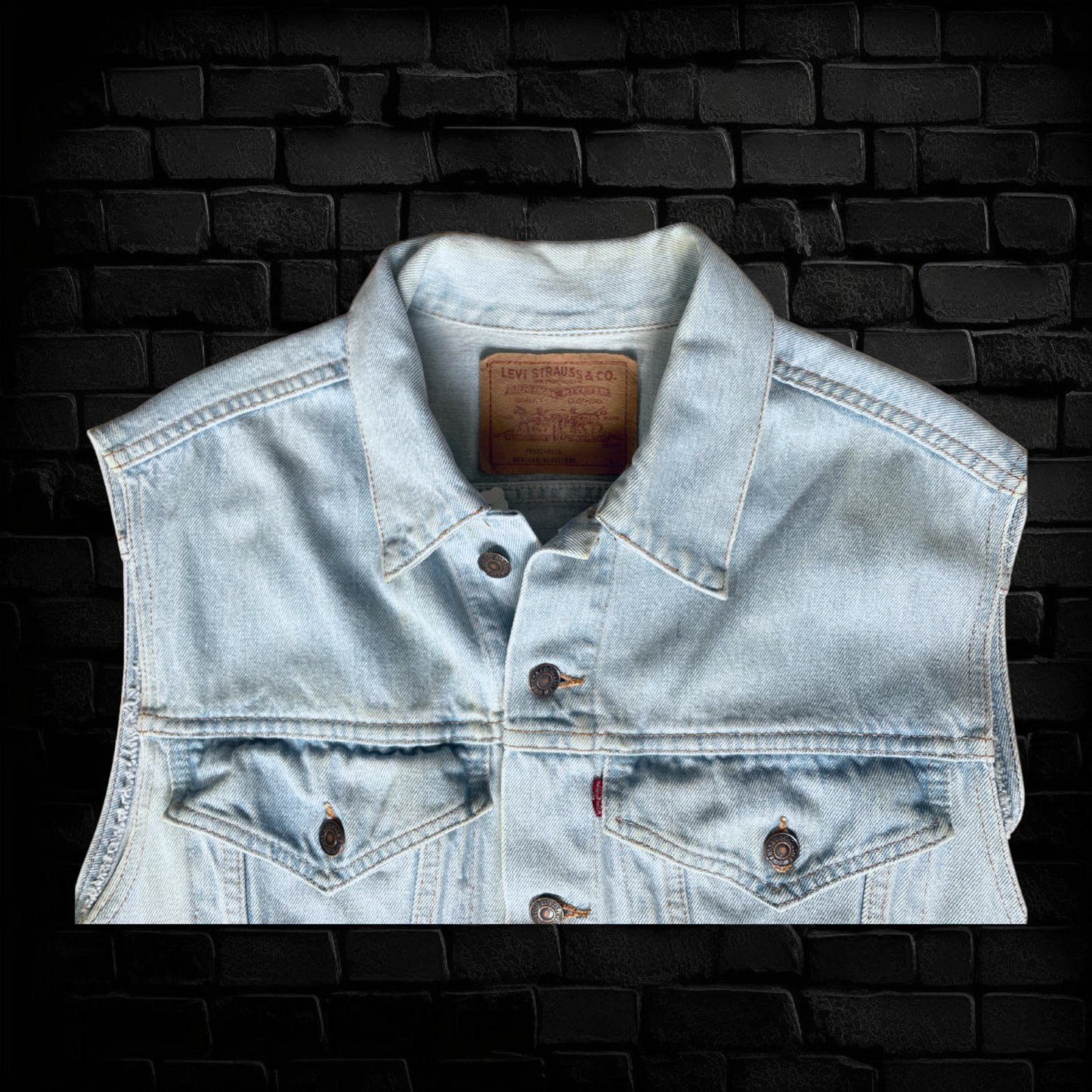 Levi's Denim Vest - Size L