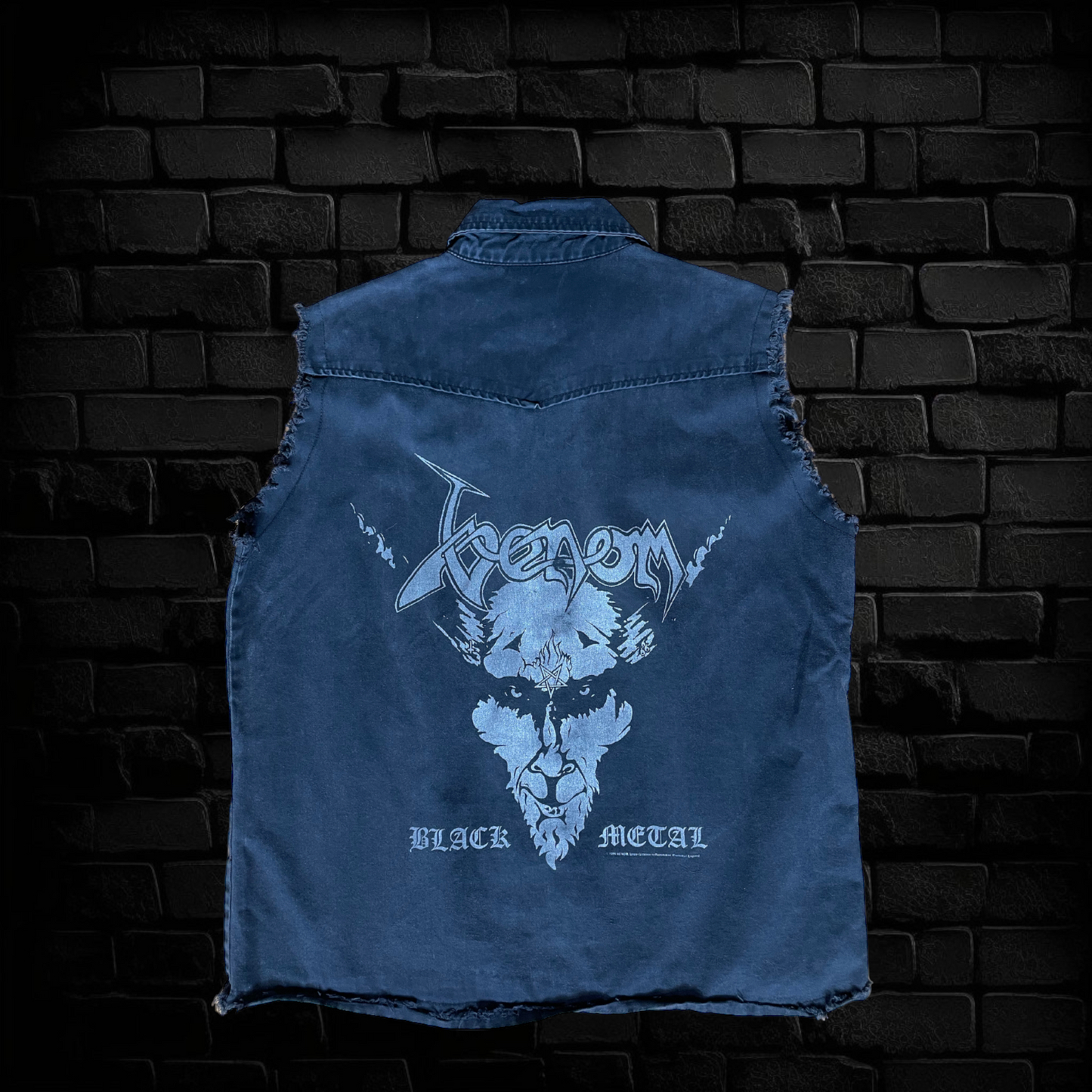 Fiend Cut-off Vest avec logo brodé - Taille M