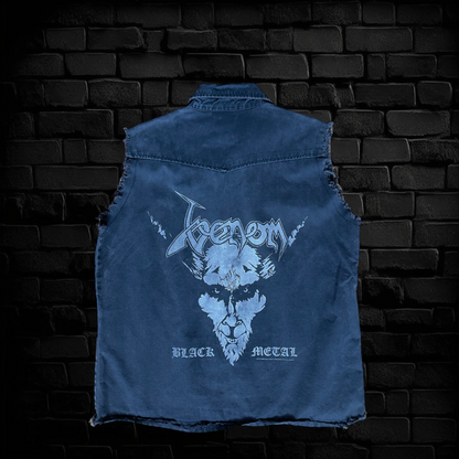 Fiend Cut-off Vest avec logo brodé - Taille M