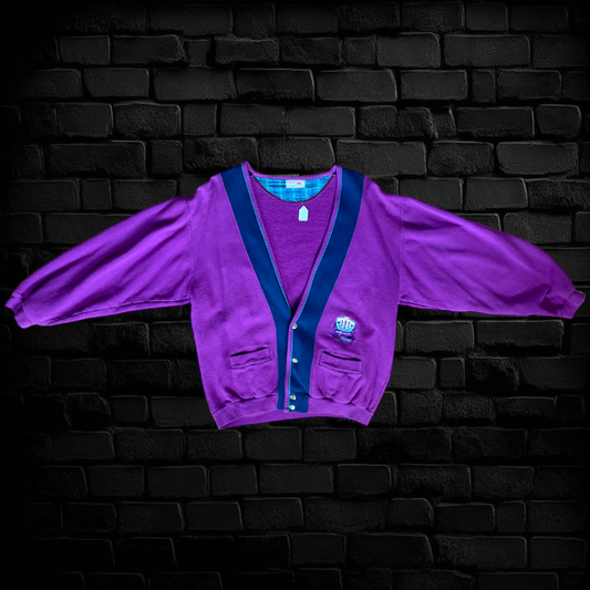 Vintage Kappa Sports Cardigan - Taille XL